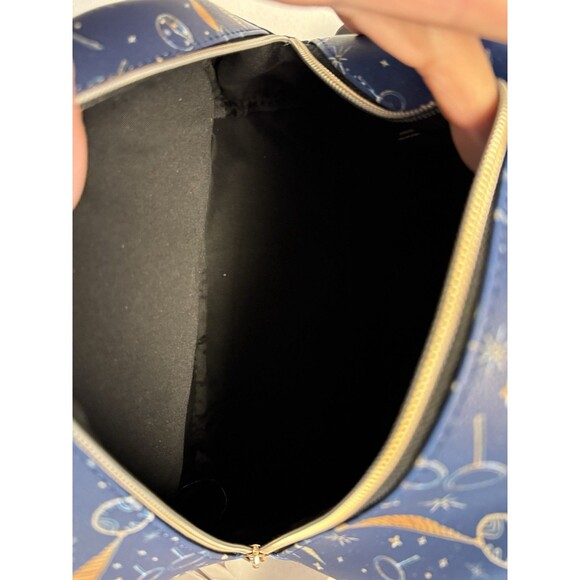 HARRY POTTER Quidditch Mini Backpack adjustable straps front zip pocket New - Picture 7 of 11